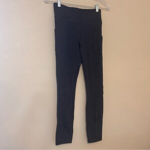 Lululemon Athletica Black Leggings High-Waisted Stretch
